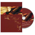 A Thank You Note Greeting Card with Matching CD